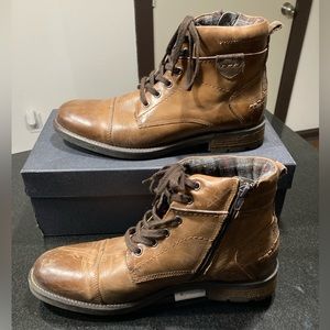 Alfani Jack Cap Toe Boots - Men’s size 8.5